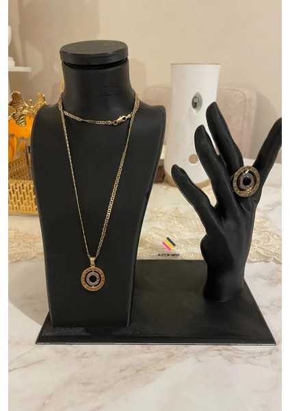 Şık Dekoratif Takı ve Yüzük Manken Teşhir Standı Seti, Organizer, Kolye ve Mücevher Sergileme fiyatları