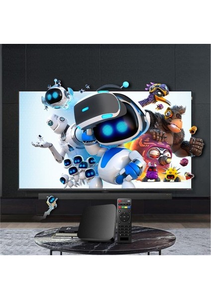 Fırsat7 4K Android 11.1 -3840X2160 Çözünürlük H265 4 Çekirdek Işlemci Tv Box
