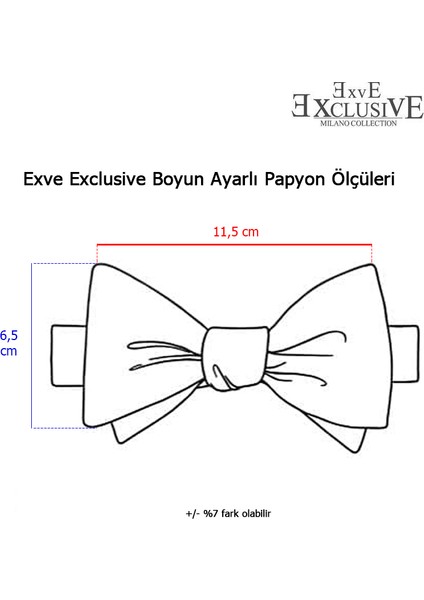 Siyah Üzerine Kırmızı Sarı Mavi Çizgi El Yapımı Klasik Boyun Ayarlı Papyon modelleri