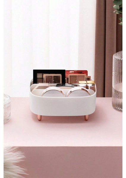 Beyaz 4 Bölmeli Makyaj ve Takı Organizeri, Şık ve Fonksiyonel Tasarım modelleri