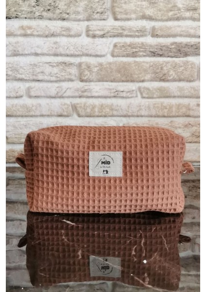 Kahverengi 3'lü Organizer Çanta Seti, Pratik ve Şık Saklama Çözümü