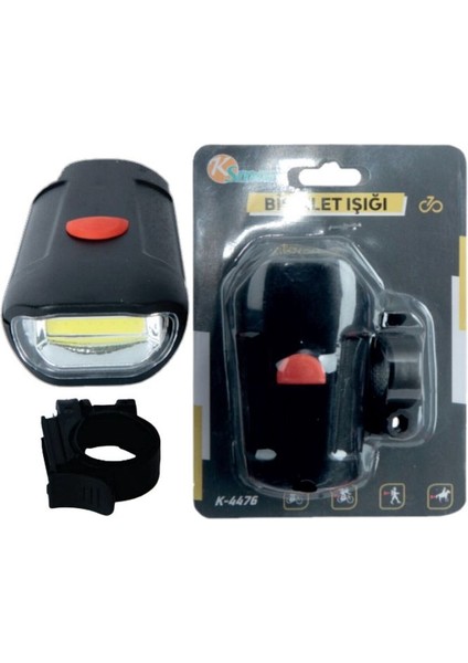 Çok Amaçlı Bisiklet Ön Işığı Uyarı Lambası Pilli Üçlü Parlaklık fırsatları