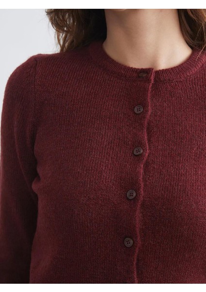 Lcw Vision Bisiklet Yaka Kadın Triko Hırka (W5) modelleri