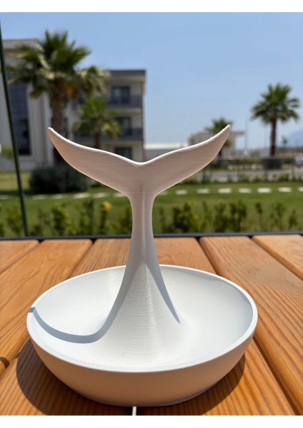 Deniz Kızı Kuyruğu Takı Düzenleyici, Yüzük ve Takı Standı, Beyaz fiyatları