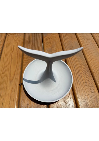 Deniz Kızı Kuyruğu Takı Düzenleyici, Yüzük ve Takı Standı, Beyaz