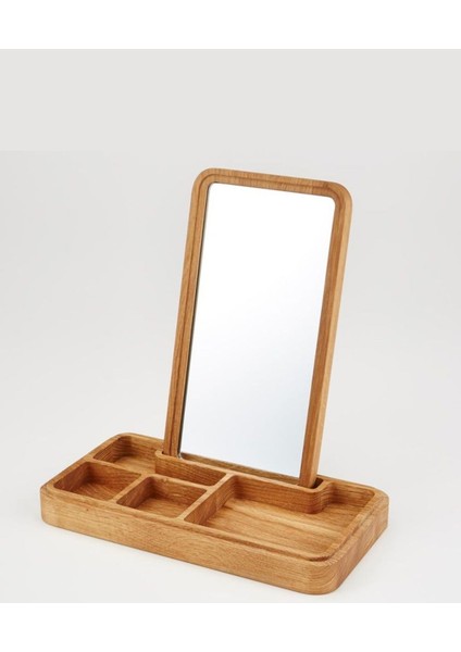 Turuncu Aynalı Şık Takı Kutusu, Düzenli Saklama ve Şıklık Sağlar fiyatları