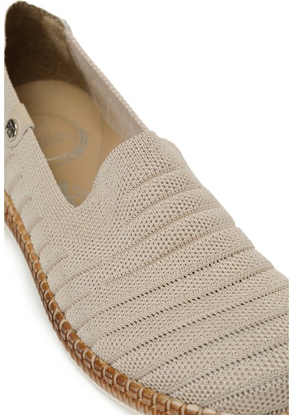 105463.Z5FX Bej Kadın Düz Ayakkabı