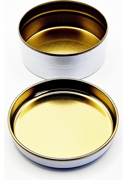 10'lu Metal Teneke Saklama Kutusu, Dekoratif ve Şık, 7,5x3 cm fırsatları