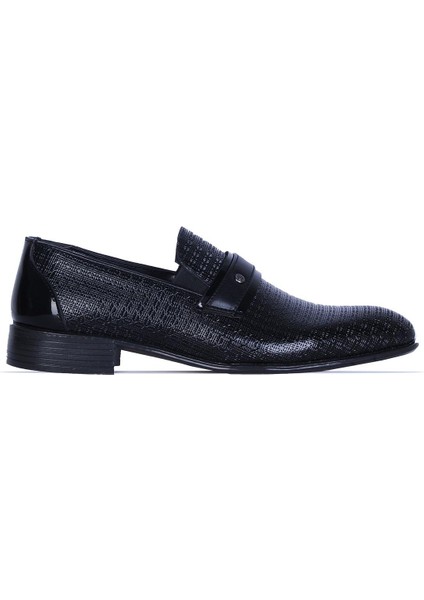 Rasco 02 Siyah Erkek Klasik Ayakkabı