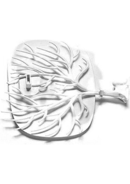 Geyik Temalı Takı Askısı, Yüzük, Küpe ve Kolye Düzeni, Organizer, Beyaz Renk fırsatları