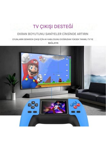 Fırsat7 Q5 Oyun Kutusu Retro El Tipi Oyun Konsolu 500 Oyunlu Tvye Aktarma Özellikli G4 Dahili Ateri fiyatları