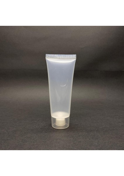Şeffaf Boş Krem ve Lipgloss Tüpü 50ML, Vidalı Kapak, 3'lü Paket fiyatları