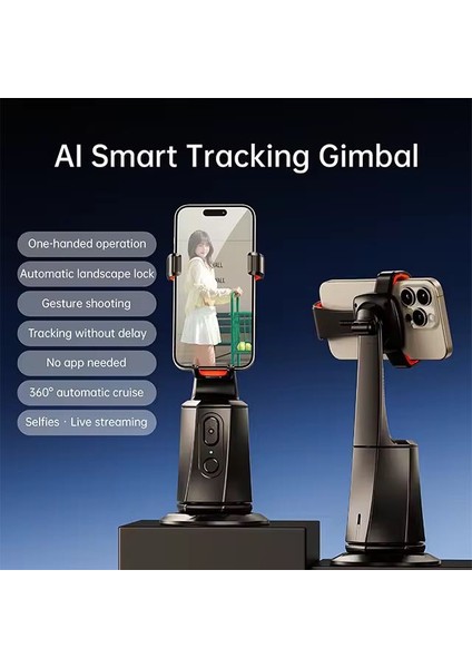 360 Derece Otomatik Rotasyon Selfie S1 Igin Al Yüz Tanima ile Cyke Akilli Yerçekimi Izleme Gimbal Sabitleyici indirimleri