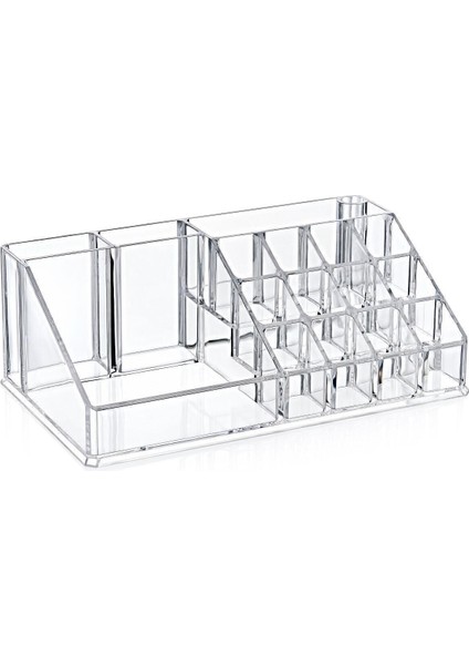 Beyaz Çok Amaçlı Düzenleyici Makyaj ve Takı Kutusu Organizeri