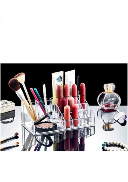 Beyaz Çok Amaçlı Düzenleyici Makyaj ve Takı Kutusu Organizeri fiyatları