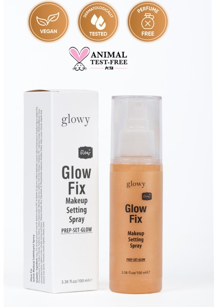 Glow Fix Işıltılı, Cildi Yenileyen, Makyaj Sabitleyici Sprey 100ml fiyatları