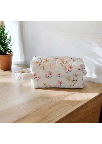 Beyaz Renkli Şık Makyaj Çantası, Pratik ve Kullanışlı Tasarım fırsatları