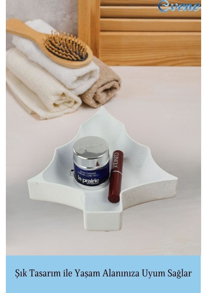 Beyaz Çok Bölmeli Kozmetik ve Makyaj Düzenleyici, Şık ve Pratik Kullanım fırsatları