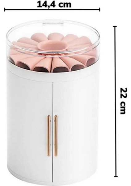 Beyaz Çekmeceli Takı Düzenleyici, Kapaklı Aksesuar Organizer, Şık ve Kullanışlı fırsatları