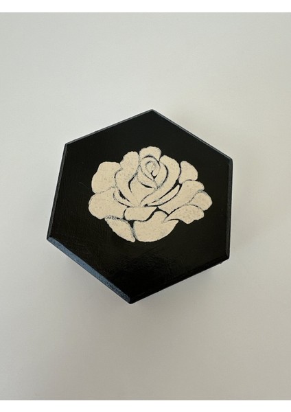 Renkli ve El Yapımı Vintage Takı Kutusu, Şık ve Zarif Saklama Çözümü