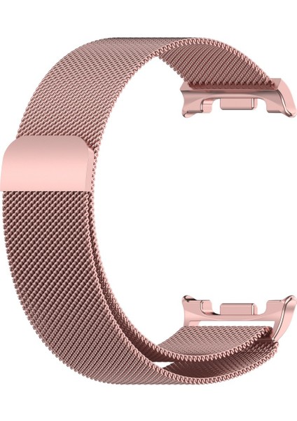 Samsung Galaxy Watch 8 Uyumlu 46 44 40MM Milanese Metal Hasır Mıknatıslı Kordon Paslanmaz Çelik