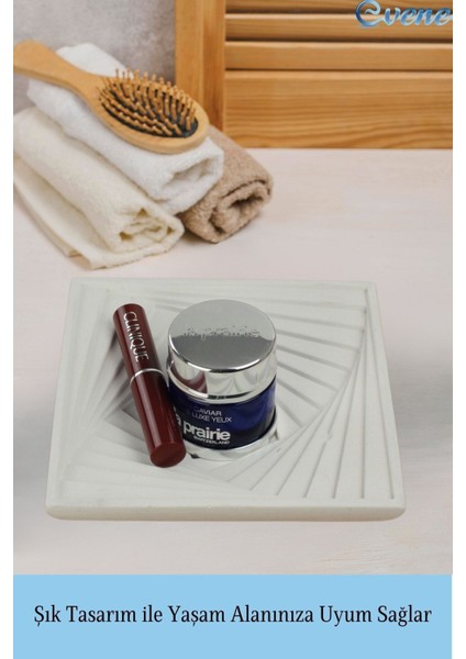 Beyaz Çok Bölmeli Kozmetik ve Makyaj Düzenleyici Organizer, Şık ve Fonksiyonel Tasarım fırsatları