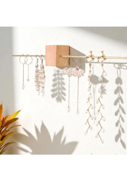 Ahşap Takı Organizeri, 40 Cm, Modern ve Şık Takı Düzenleyici