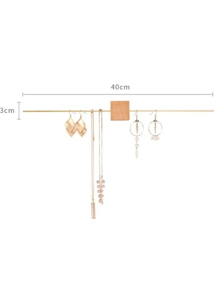 Ahşap Takı Organizeri, 40 Cm, Modern ve Şık Takı Düzenleyici fırsatları