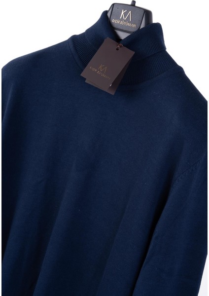 Yumuşak ve Dayanıklı Tam Balıkçı Triko Erkek KAZAK-KAW6405W fiyatları