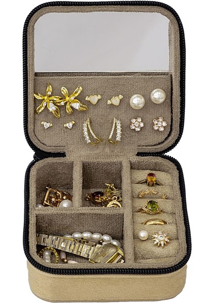 Dört Renk Takı Organizer Kutusu Mücevher ve Aksesuar Düzenleyici fiyatları