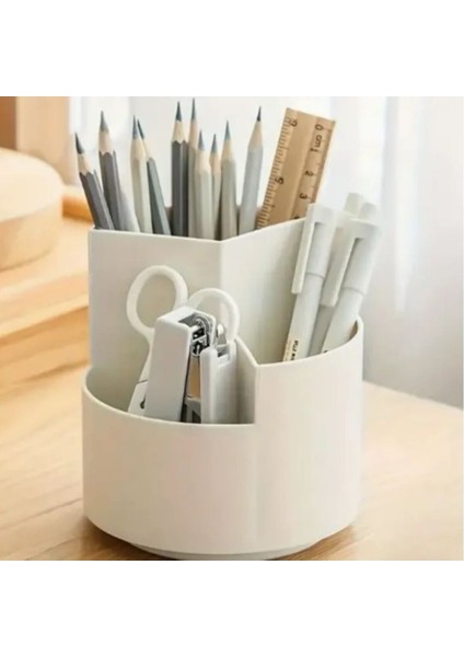 360 Derece Dönen Makyaj ve Kozmetik Düzenleme Kutusu, Beyaz modelleri