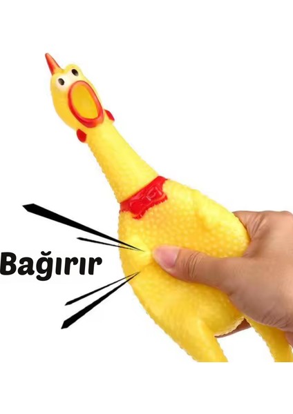 Bağıran Horoz Şaka Oyuncağı – 30 cm | Komik Sesli Oyuncak | 3 Yaş Üzeri Çocuklar Için ve Kedi, Köpek fiyatları