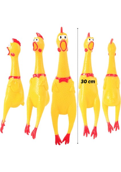 Bağıran Horoz Şaka Oyuncağı – 30 cm | Komik Sesli Oyuncak | 3 Yaş Üzeri Çocuklar Için ve Kedi, Köpek modelleri