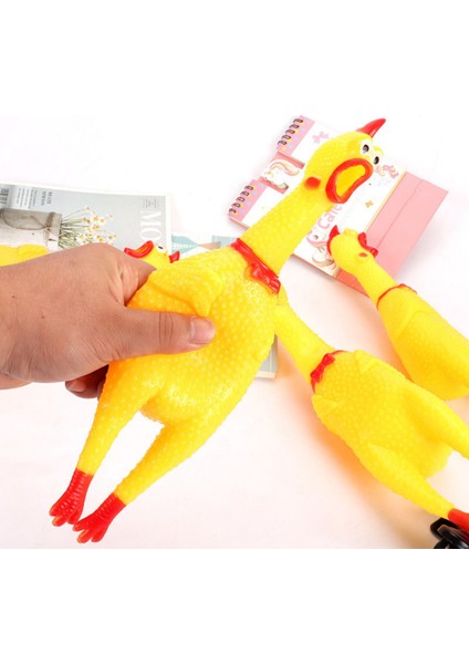 Bağıran Horoz Şaka Oyuncağı – 30 cm | Komik Sesli Oyuncak | 3 Yaş Üzeri Çocuklar Için ve Kedi, Köpek indirimleri