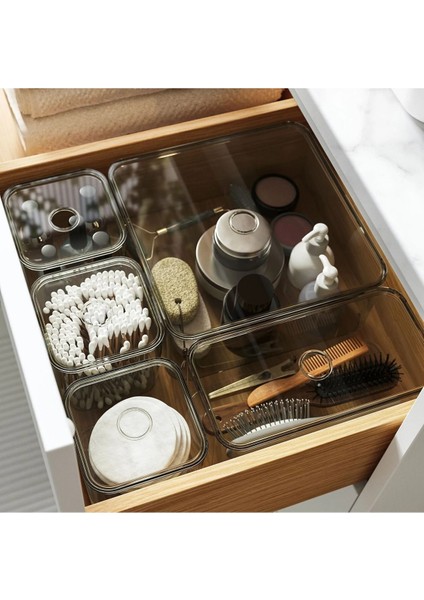 5'li Makyaj ve Takı Saklama Kutusu, 20X20X10 Cm, Şık ve Kullanışlı Düzenleyici fiyatları