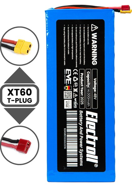 Scoowy VT-500 Uyumlu Batarya (Ultra Yüksek Kapasite) Batarya 48V 14AH Elektrikli Scooter Bataryası indirimleri