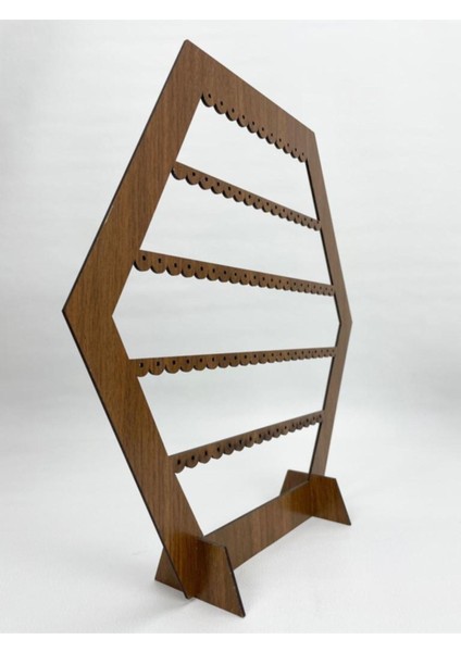 Altıgen Mdf Dekoratif Takı Küpe Standı, Şık ve Kullanışlı Tasarım modelleri