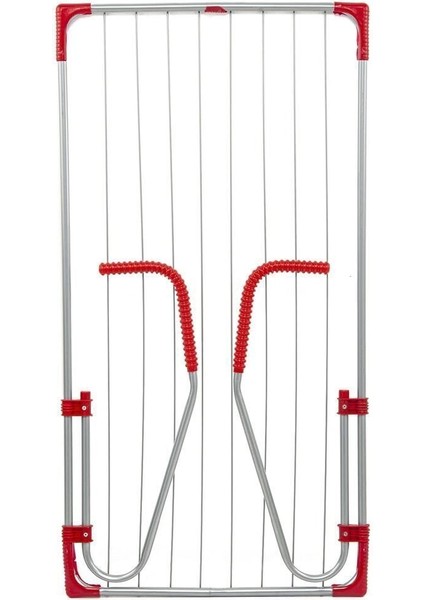 Kırmızı Dirsekli Balkon Çamaşır Kurutma Askısı, Dayanıklı ve Pratik Kullanım Sağlar modelleri