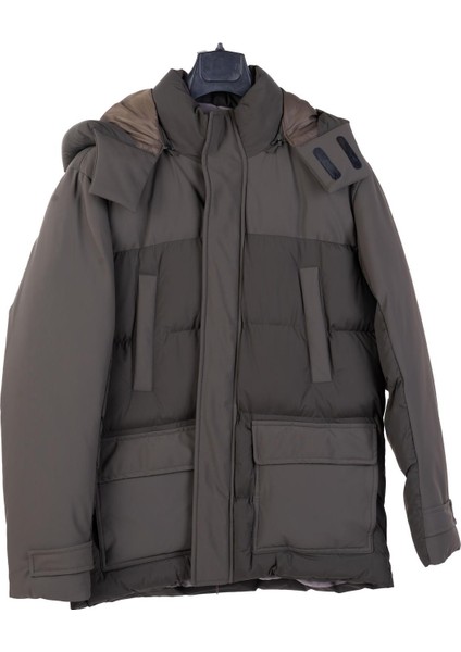 Kapüşonlu Modern Tasarım Erkek KABAN-KAW9154W