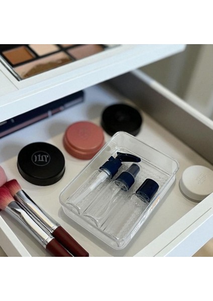 Şık Orta Boy Makyaj ve Takı Organizeri, Beyaz, Eşyalarınıza Düzenli Şıklık Katın