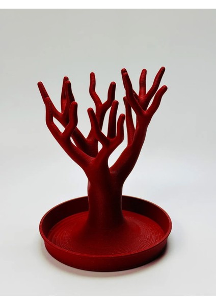 Renkli Ağaç Takı Düzenleyici, Yüzük, Küpe, Kolye Askılığı fırsatları