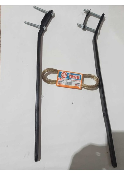 Şık ve Dayanıklı Balkon Çamaşır Askısı, Siyah Renk Seçeneği ile Kullanışlı Tasarım