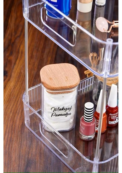 Iki Katlı Çok Renkli Düzenleyici, Ofis ve Banyo Için Şık Organizer modelleri