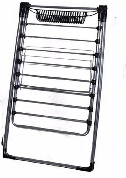 Kalın Demirli Çamaşır Kurutmalık, Sağlam ve Dayanıklı Askı Siyah Renk fiyatları