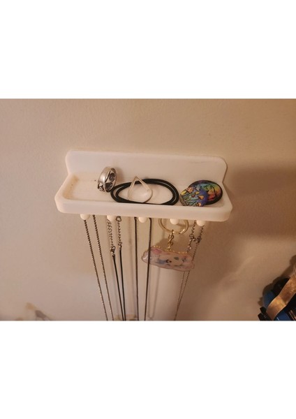 Beyaz Plastik Takı Standı, Duvar Için Çok Amaçlı Organizatör fiyatları