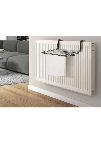 Ayarlanabilir 55 cm Taşınabilir Balkon, Petek ve Pencere Uyumlu Kurutmalık