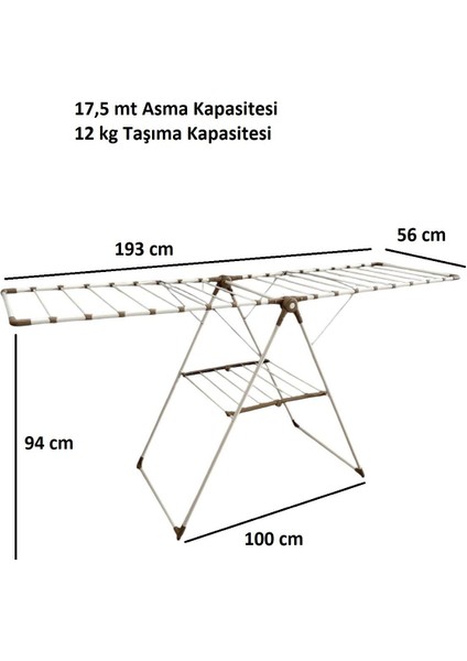 Bej Çamaşır Kurutmalık, Dayanıklı ve Pratik Kullanım, Hafif ve Şık Tasarım modelleri
