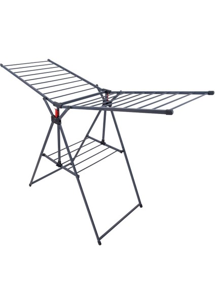 Kalın Borulu Çamaşır Kurutma Askısı, Siyah, Sağlam ve Şık Tasarım fiyatları