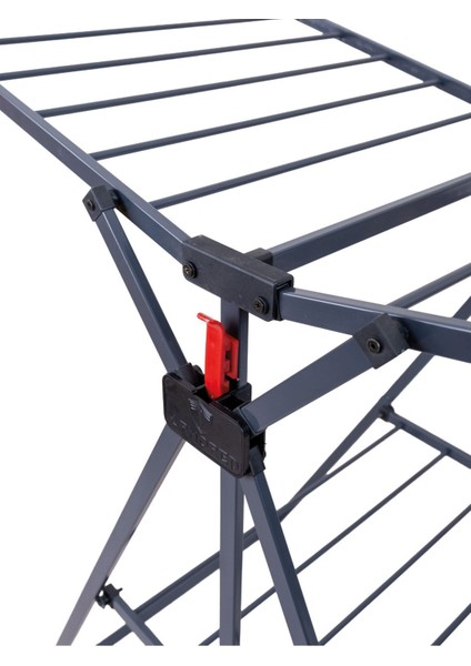 Kalın Borulu Çamaşır Kurutma Askısı, Siyah, Sağlam ve Şık Tasarım indirimleri