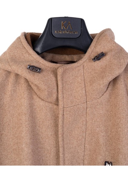 Şık ve Sade Kapüşonlu Erkek KABAN-KAW9158W fırsatları